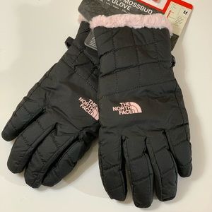 north face mossbud gloves